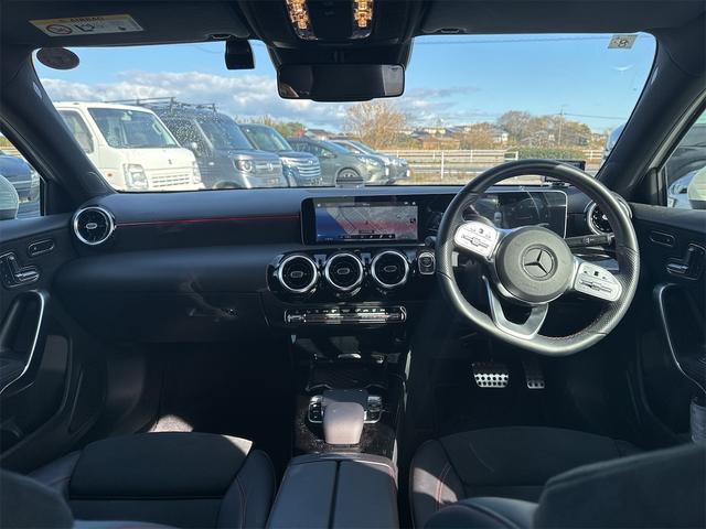 Aクラス A200d AMGライン 純正ナビ・フルセグTV・バックカメラ・ドライブレコーダー・ハーフレザーシート・パワーシート・シートヒーター(5枚目)