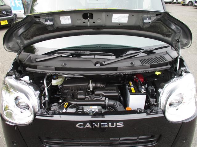 ムーヴキャンバス セオリーＧ　届出済未使用車　バックカメラ　ＵＳＢ　両側電動スライドドア　保温機能付きカップホルダー　前席シートヒーター　スマートキー　ステアリングスイッチ　コーナーセンサー　ＬＥＤヘッドライト　内外装クリーニング（17枚目）