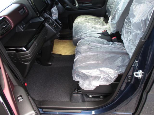 スペーシアカスタム ハイブリッドXS 届出済未使用車 衝突被害軽減システム 両側電動スライドドア レーダークルーズ ハーフレザーシート 電動パーキング スマートキー LEDヘッド オートハイビーム オートライト 内外装クリーニング(15枚目)