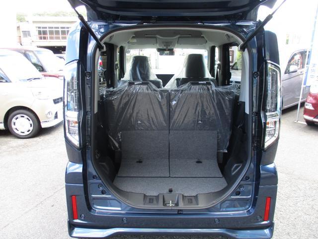 スペーシアカスタム ハイブリッドXS 届出済未使用車 衝突被害軽減システム 両側電動スライドドア レーダークルーズ ハーフレザーシート 電動パーキング スマートキー LEDヘッド オートハイビーム オートライト 内外装クリーニング(18枚目)