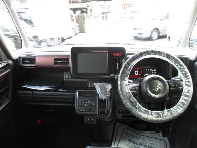 スペーシアカスタム ハイブリッドXS 届出済未使用車 衝突被害軽減システム 両側電動スライドドア レーダークルーズ ハーフレザーシート 電動パーキング スマートキー LEDヘッド オートハイビーム オートライト 内外装クリーニング(15枚目)