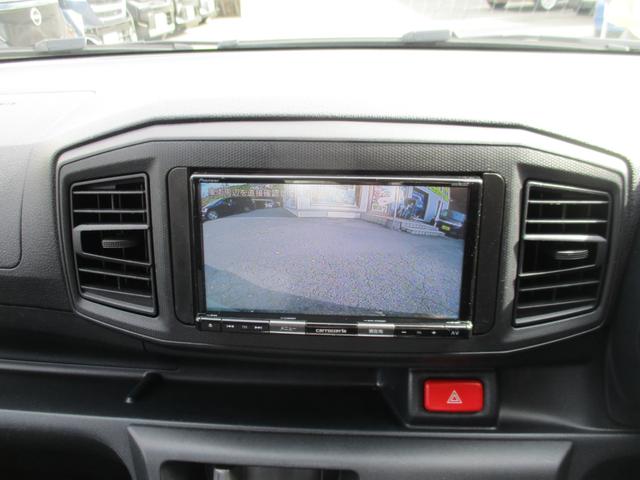 車両後方の死角をモニターに映し出し、後退時の安全確認や事故防止を支援する便利なバックカメラも付いています！