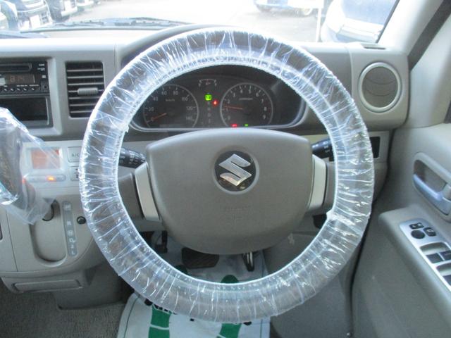 エブリイワゴン PZターボ 社外オーディオ ターボ車 左側電動スライドドア 両側スライドドア キーレス フルフラットシート オートエアコン 電動格納ミラー 内外装クリーニング 衝突安全ボディ 盗難防止システム(16枚目)