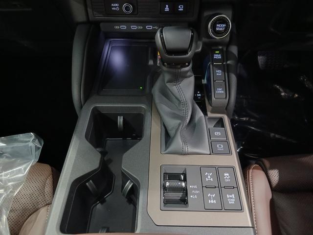 ランドクルーザー250 ZXファーストエディション JAOSフロントバンパーガード(LED付)&スキッドプレートIII 12.3型DA JBLプレミアムサウンド サンルーフ ルーフレール デジタルインナーミラー 丸目LEDヘッド 18インチAW(36枚目)