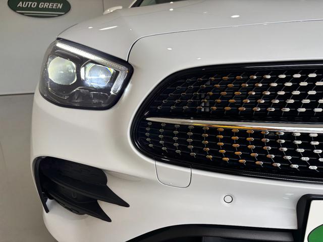 Ｅクラス 　ブルメスターサウンドシステム　３６０°カメラ　レザーパッケージ　ブルー×ベージュ内装　純正１９インチアルミホイール　エアバランスパッケージ　パフュームアトマイザー　シートヒーター　パワーシート（6枚目）