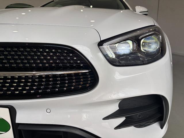 Ｅクラス 　ブルメスターサウンドシステム　３６０°カメラ　レザーパッケージ　ブルー×ベージュ内装　純正１９インチアルミホイール　エアバランスパッケージ　パフュームアトマイザー　シートヒーター　パワーシート（7枚目）