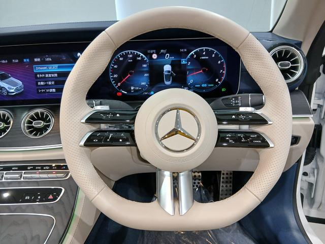 Ｅクラス 　ブルメスターサウンドシステム　３６０°カメラ　レザーパッケージ　ブルー×ベージュ内装　純正１９インチアルミホイール　エアバランスパッケージ　パフュームアトマイザー　シートヒーター　パワーシート（36枚目）