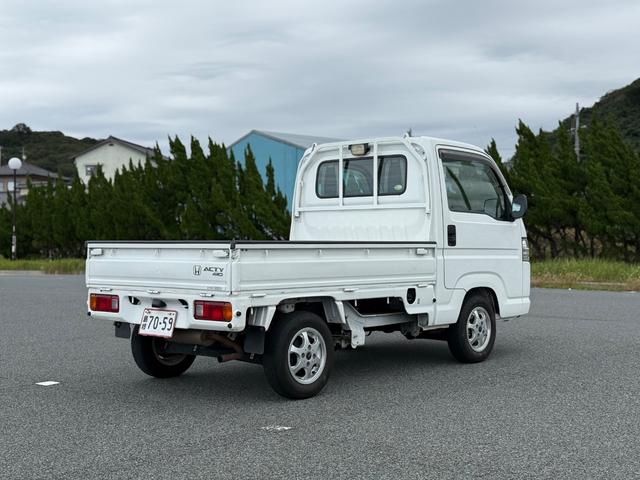 アクティトラック SDX 4WD 5速マニュアル エアコン パワステ 車検8年3月まで 3方開 ゲートプロテクター 社外アルミホイール 作業灯ランプ(6枚目)