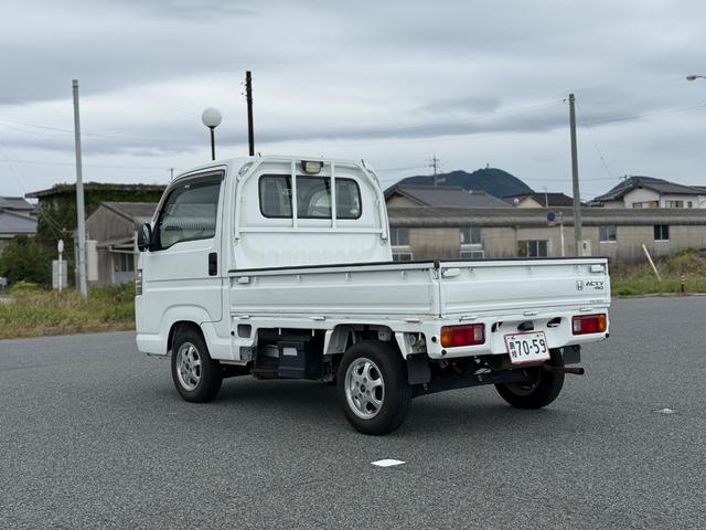 アクティトラック SDX 4WD 5速マニュアル エアコン パワステ 車検8年3月まで 3方開 ゲートプロテクター 社外アルミホイール 作業灯ランプ(8枚目)
