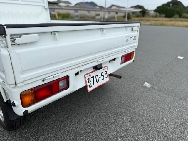 アクティトラック SDX 4WD 5速マニュアル エアコン パワステ 車検8年3月まで 3方開 ゲートプロテクター 社外アルミホイール 作業灯ランプ(22枚目)