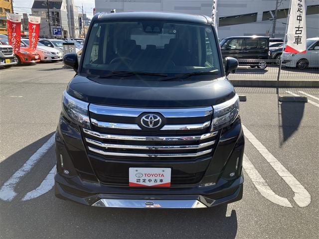 ルーミー カスタムG フルセグ バックカメラ 衝突被害軽減システム ETC ドラレコ 両側電動スライド LEDヘッドランプ ウオークスルー ワンオーナー フルエアロ アイドリングストップ(2枚目)