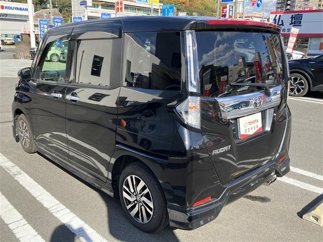 ルーミー カスタムG フルセグ バックカメラ 衝突被害軽減システム ETC ドラレコ 両側電動スライド LEDヘッドランプ ウオークスルー ワンオーナー フルエアロ アイドリングストップ(9枚目)