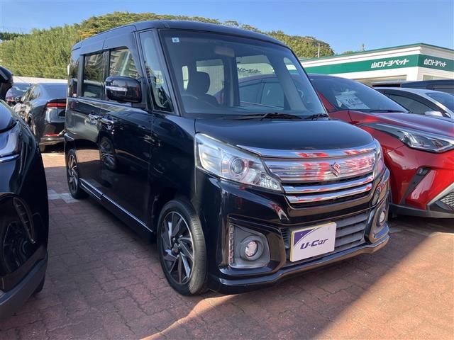 スペーシアカスタム XS フルセグ メモリーナビ DVD再生 バックカメラ 両側電動スライド HIDヘッドライト アイドリングストップ(3枚目)