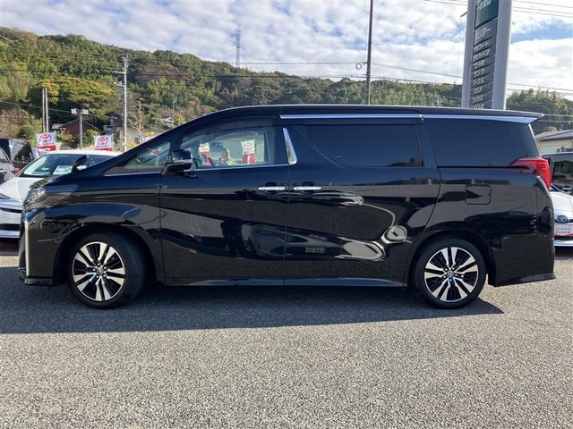 アルファード 2.5S Cパッケージ サンルーフ フルセグ DVD再生 後席モニター バックカメラ 衝突被害軽減システム ETC ドラレコ 両側電動スライド LEDヘッドランプ 乗車定員7人 3列シート(3枚目)