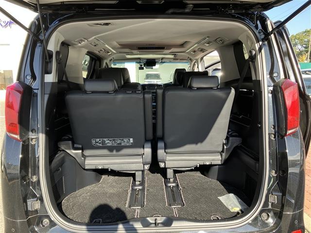 アルファード 2.5S Cパッケージ サンルーフ フルセグ DVD再生 後席モニター バックカメラ 衝突被害軽減システム ETC ドラレコ 両側電動スライド LEDヘッドランプ 乗車定員7人 3列シート(10枚目)