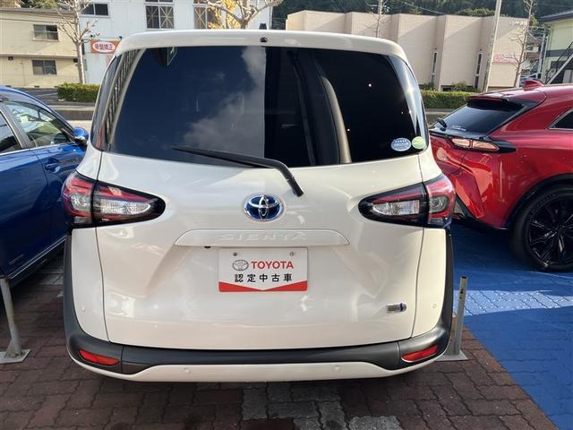 シエンタ ハイブリッドＧ　クエロ　フルセグ　メモリーナビ　ＤＶＤ再生　後席モニター　バックカメラ　衝突被害軽減システム　ＥＴＣ　両側電動スライド　ＬＥＤヘッドランプ　ウオークスルー　乗車定員７人　３列シート　ワンオーナー（4枚目）