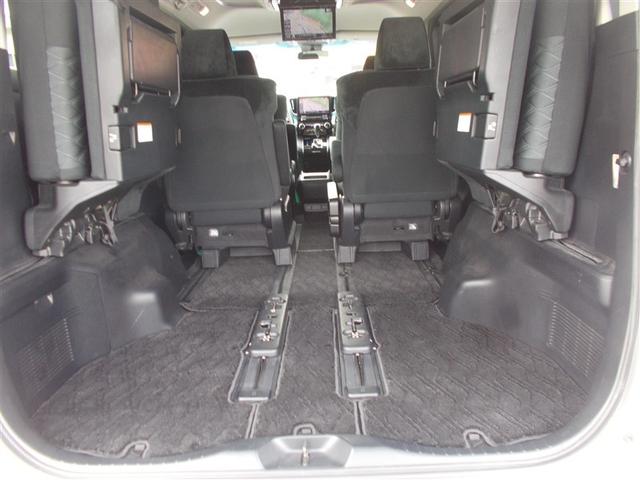 アルファード 2.5S フルセグ メモリーナビ DVD再生 ミュージックプレイヤー接続可 後席モニター バックカメラ 衝突被害軽減システム ETC 両側電動スライド LEDヘッドランプ 乗車定員7人 3列シート ワンオーナー(18枚目)