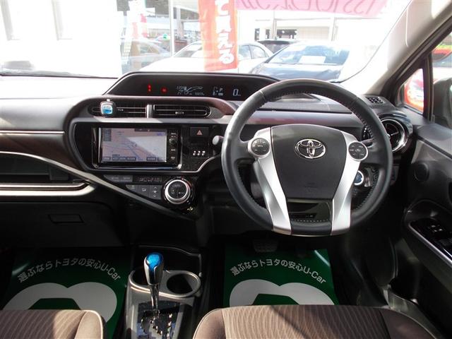 アクア Ｇ　フルセグ　メモリーナビ　ＤＶＤ再生　バックカメラ　衝突被害軽減システム　ＥＴＣ　ドラレコ（6枚目）