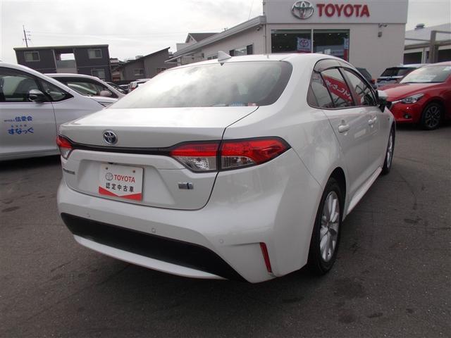 カローラ ハイブリッド　Ｓ　フルセグ　メモリーナビ　バックカメラ　衝突被害軽減システム　ＥＴＣ　ドラレコ　ＬＥＤヘッドランプ　ワンオーナー（5枚目）