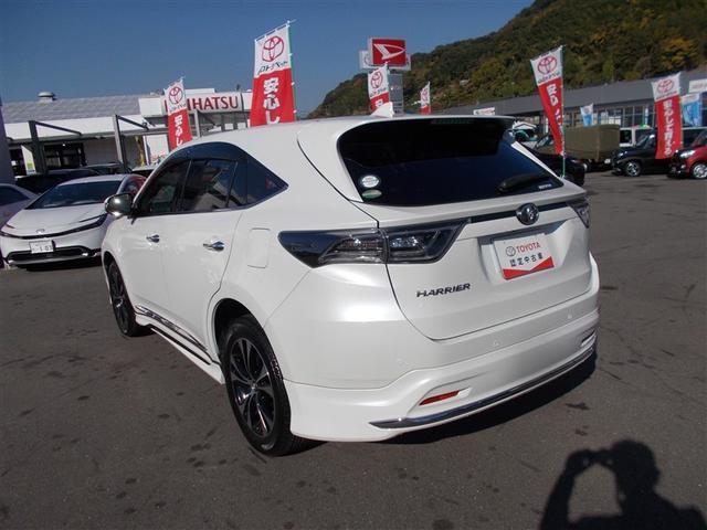 ハリアー プレミアム フルセグ メモリーナビ DVD再生 バックカメラ 衝突被害軽減システム ETC ドラレコ LEDヘッドランプ ワンオーナー フルエアロ(3枚目)