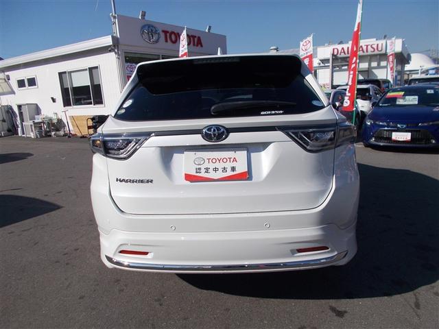 ハリアー プレミアム フルセグ メモリーナビ DVD再生 バックカメラ 衝突被害軽減システム ETC ドラレコ LEDヘッドランプ ワンオーナー フルエアロ(4枚目)