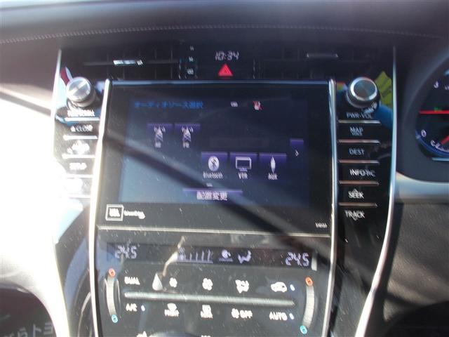 ハリアー プレミアム フルセグ メモリーナビ DVD再生 バックカメラ 衝突被害軽減システム ETC ドラレコ LEDヘッドランプ ワンオーナー フルエアロ(10枚目)