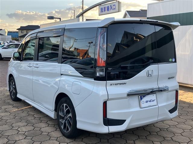 ステップワゴンスパーダ スパーダ フルセグ メモリーナビ DVD再生 後席モニター バックカメラ 衝突被害軽減システム ETC ドラレコ 両側電動スライド LEDヘッドランプ 乗車定員8人 3列シート ワンオーナー(30枚目)