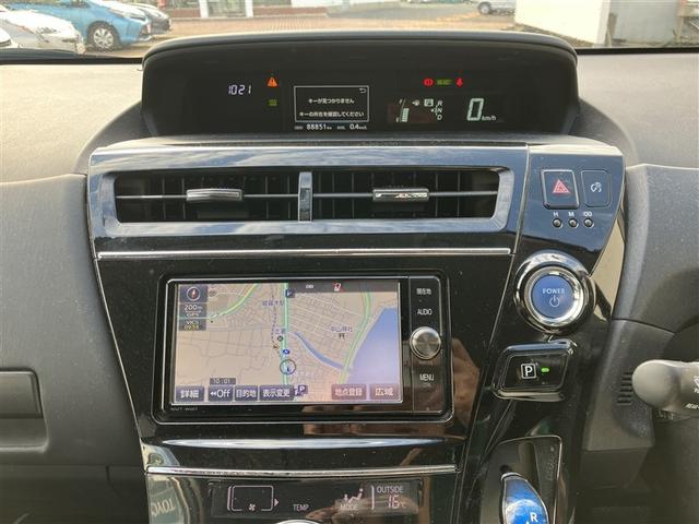 プリウスα S フルセグ メモリーナビ DVD再生 バックカメラ ETC ワンオーナー(5枚目)