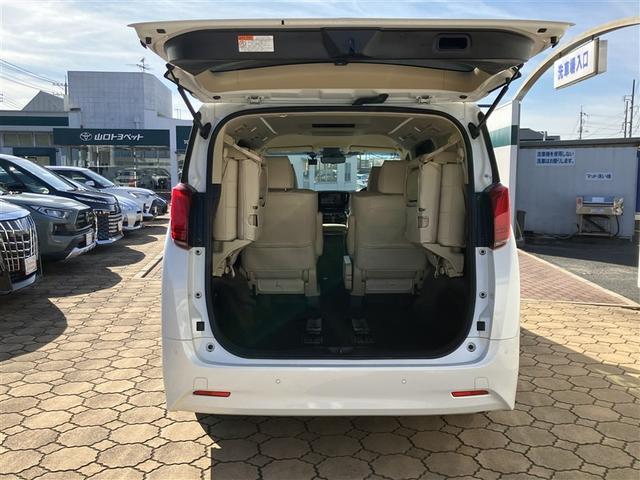 アルファードハイブリッド X 4WD フルセグ メモリーナビ DVD再生 後席モニター バックカメラ 衝突被害軽減システム ETC ドラレコ 両側電動スライド LEDヘッドランプ 乗車定員7人 3列シート ワンオーナー(34枚目)