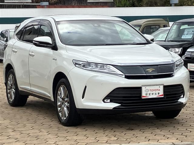 ハリアーハイブリッド プログレス　メタル　アンド　レザーパッケージ　革シート　４ＷＤ　フルセグ　メモリーナビ　ＤＶＤ再生　バックカメラ　衝突被害軽減システム　ＥＴＣ　ドラレコ　ＬＥＤヘッドランプ　ワンオーナー（30枚目）