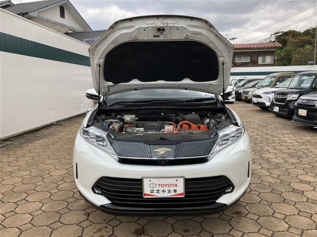 ハリアーハイブリッド プログレス　メタル　アンド　レザーパッケージ　革シート　４ＷＤ　フルセグ　メモリーナビ　ＤＶＤ再生　バックカメラ　衝突被害軽減システム　ＥＴＣ　ドラレコ　ＬＥＤヘッドランプ　ワンオーナー（37枚目）