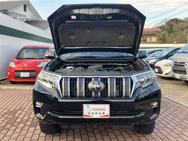 ランドクルーザープラド ＴＸ　Ｌパッケージ　革シート　サンルーフ　４ＷＤ　バックカメラ　衝突被害軽減システム　ＥＴＣ　ドラレコ　ＬＥＤヘッドランプ　乗車定員７人　３列シート　ワンオーナー（37枚目）