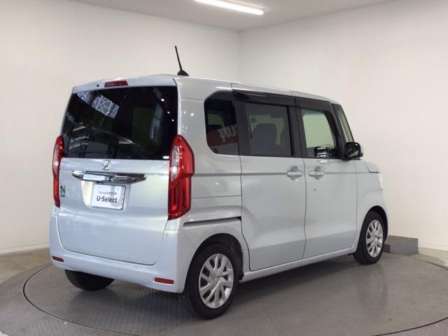 Ｎ－ＢＯＸ Ｌ　ＬＥＤ・衝突軽減ブレーキ・ＣＤ・片側電動ドア・シートヒーター　衝突回避支援ブレーキ　Ｉ－ＳＴＯＰ　クリソナ　ＰＷ　パワステ　Ｓヒーター　１オ－ナ－　スマ－トキ－　横滑り防止　ＬＥＤライト　エアコン付き（4枚目）