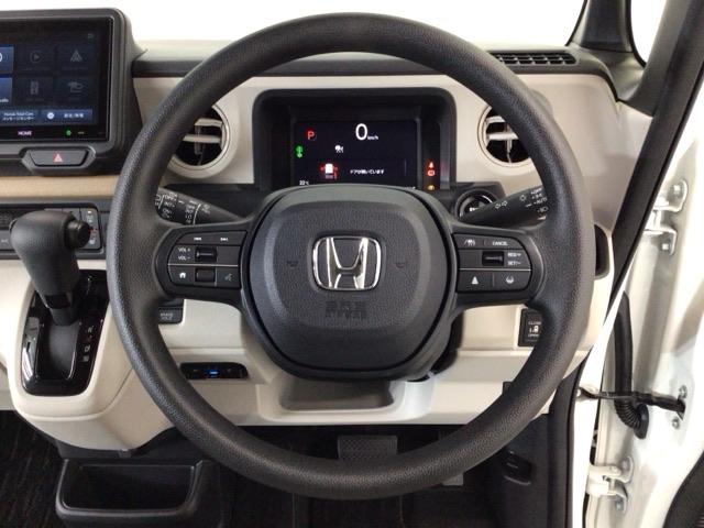 Ｎ－ＢＯＸ ベースグレード　ＬＥＤ・ディスプレイオーディオ・ホンダＣＯＮＮＥＣＴ・シートヒーター・ＥＴＣ　衝突軽減システム　スマートキ－　カーテンエアバック　イモビライザー　ＥＣＯモード　横滑り防止　オートクルーズ　キーフリー（17枚目）