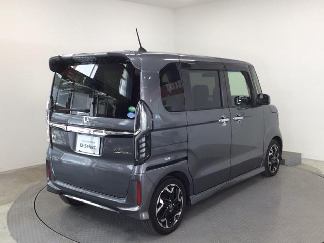 Ｎ－ＢＯＸカスタム Ｇ・Ｌターボホンダセンシング　ＬＥＤ・フルセグ・メモリナビ・ＤＶＤ・ＣＤ・バックカメラ・純正ＡＷ・ＥＴＣ　両側ＰＷスライドドア　Ｂモニタ　Ｉストップ　セキュリティー　ＵＳＢ接続　クルーズコントロール　ナビＴＶ　キーレスエントリー（2枚目）