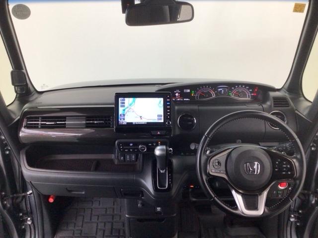 Ｎ－ＢＯＸカスタム Ｇ・Ｌターボホンダセンシング　ＬＥＤ・フルセグ・メモリナビ・ＤＶＤ・ＣＤ・バックカメラ・純正ＡＷ・ＥＴＣ　両側ＰＷスライドドア　Ｂモニタ　Ｉストップ　セキュリティー　ＵＳＢ接続　クルーズコントロール　ナビＴＶ　キーレスエントリー（4枚目）