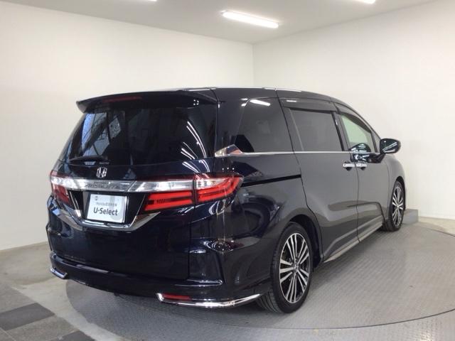 オデッセイ アブソルート・ＥＸ　ＬＥＤ・メモリナビ・純正ＡＷ・電動シート・両側電動ドア・オットマン・ＥＴＣ　ＷＡＣ　スマ－トキ－　セキュリティーアラーム　３列シート　ＤＶＤ再生　オートクルーズコントロール　パワーウィンドウ　エアコン（2枚目）