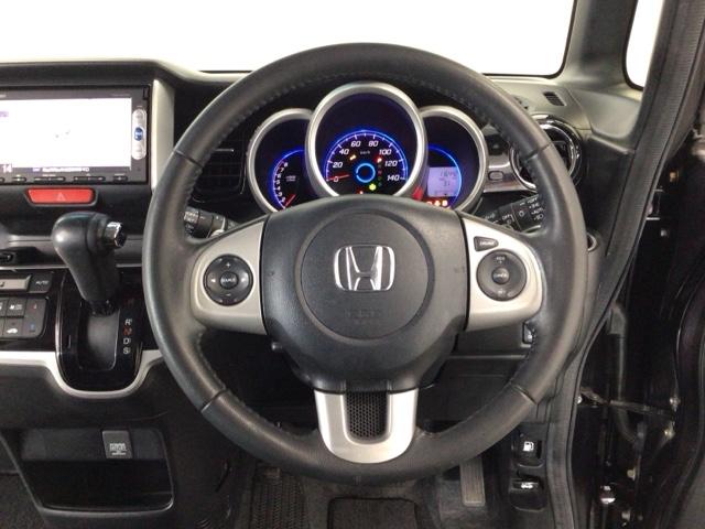 Ｎ－ＢＯＸカスタム ＧターボＳＳパッケージ　ＨＩＤ・ワンセグ・メモリナビ・ＤＶＤ・バックカメラ・純正ＡＷ・ＥＴＣ　ＥＣＯＮ　Ｂモニター　スマートエントリー　ＶＳＡ　盗難防止システム　ＡＡＣ　ナビＴＶ　オートクルーズコントロール　パワステ　ＡＢＳ（14枚目）