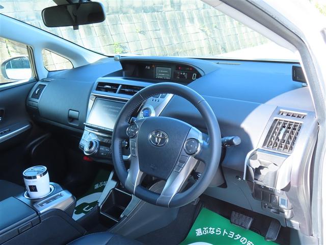 プリウスα Ｇツーリングセレクション　フルセグ　メモリーナビ　ＤＶＤ再生　バックカメラ　衝突被害軽減システム　ＥＴＣ　ドラレコ　ＬＥＤヘッドランプ　ワンオーナー（14枚目）