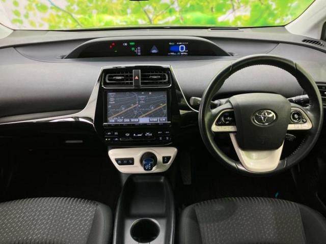 プリウス Sセーフティプラス 保証書/純正 9インチ SDナビ/トヨタセーフティセンス/車線逸脱防止支援システム/ドライブレコーダー 純正/ヘッドランプ LED/Bluetooth接続/ETC/EBD付ABS/横滑り防止装置(4枚目)