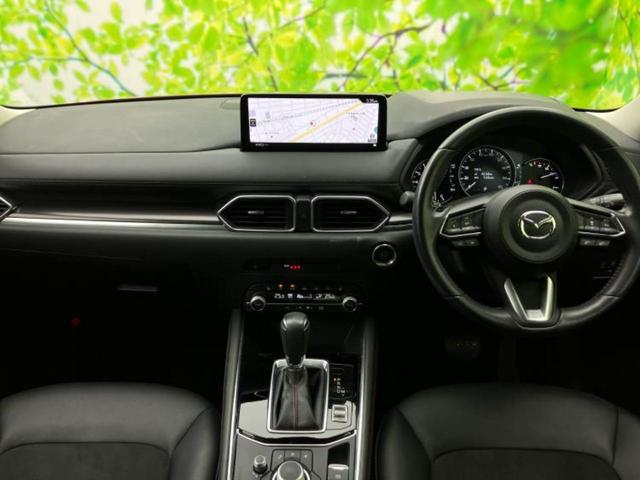 ＣＸ－５ ２０Ｓブラックトーンエディション　保証書／純正　メモリーナビ／アイアクティブセンス（マツダ）／シートヒーター　前席／３６０°ビューモニター／車線逸脱防止支援システム／シート　ハーフレザー／電動バックドア／ドライブレコーダー　前後（4枚目）