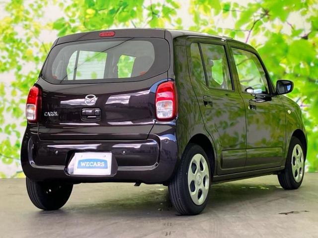 キャロル ＧＬ　保証書／デュアルカメラブレーキサポート（スズキ）／シートヒーター　運転席／車線逸脱防止支援システム／ＥＢＤ付ＡＢＳ／横滑り防止装置／アイドリングストップ／エアバッグ　サイド／パワーウインドウ（3枚目）