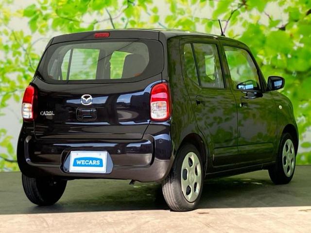 キャロル ＧＬ　保証書／デュアルカメラブレーキサポート（スズキ）／シートヒーター　運転席／車線逸脱防止支援システム／ＥＢＤ付ＡＢＳ／横滑り防止装置／アイドリングストップ／エアバッグ　サイド／パワーウインドウ（3枚目）