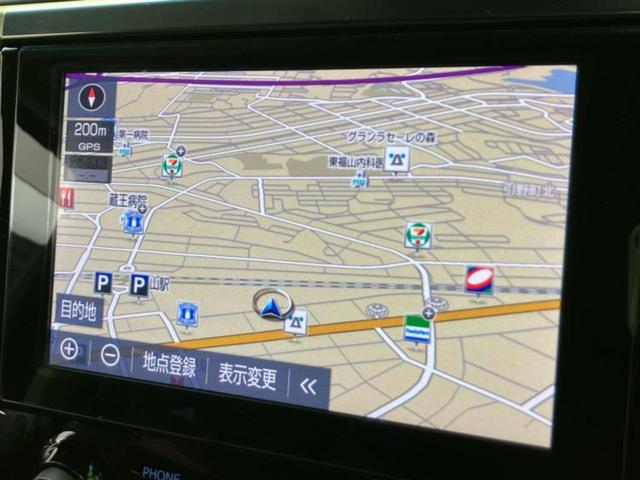 アルファード Ｓ　Ｃパッケージ　サンルーフ／保証書／ディスプレイオーディオ＋ナビ９インチ／デジタルインナーミラー／トヨタセーフティセンス／両側電動スライドドア／エアーシート　前席／車線逸脱防止支援システム／シート　合皮　バックカメラ（10枚目）