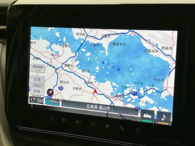ソリオ ハイブリッドＭＺ　保証書／純正　９インチ　メモリーナビ／セーフティサポート（スズキ）／両側電動スライドドア／シートヒーター　前席／全方位モニター／車線逸脱防止支援システム／ドライブレコーダー　３６０°　全周囲カメラ（10枚目）