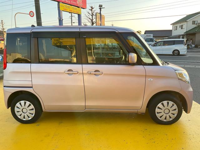 スペーシア G 両側スライドドア メモリーナビ フルセグ DVD再生 Bluetoothオーディオ オートエアコン スマートキー プッシュスタート ベンチシート 電格ミラー グー鑑定付き ロードサポート1年付き(47枚目)