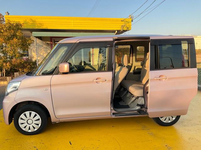 スペーシア G 両側スライドドア メモリーナビ フルセグ DVD再生 Bluetoothオーディオ オートエアコン スマートキー プッシュスタート ベンチシート 電格ミラー グー鑑定付き ロードサポート1年付き(50枚目)