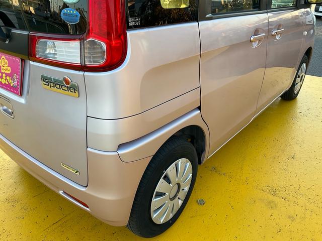 スペーシア G 両側スライドドア メモリーナビ フルセグ DVD再生 Bluetoothオーディオ オートエアコン スマートキー プッシュスタート ベンチシート 電格ミラー グー鑑定付き ロードサポート1年付き(57枚目)