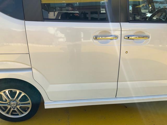 Ｎ－ＢＯＸカスタム Ｇ・Ｌパッケージ　電動スライドドア　メモリーナビ　バックカメラ　フルセグ　ＤＶＤ再生　スマートキー　シートカバー　ドライブレコーダー　ベンチシート　アルミホイール　車検整備付き　グー鑑定付き　ロードサポート１年付き（59枚目）