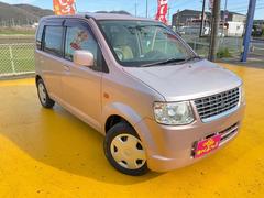 人気の軽自動車！三菱ｅＫワゴン！お洒落なピンクメタリック！全体的に色あせは御座いますがお買い得価格！走行距離も少なめの６．２万キロです☆ 2